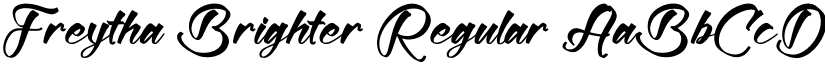 Freytha Brighter Regular font