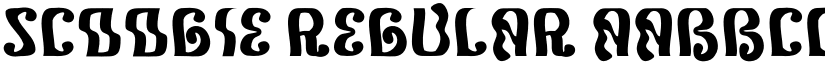 Scoogie Regular font