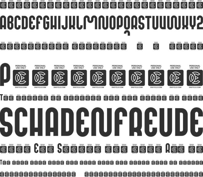 Moqarin font preview