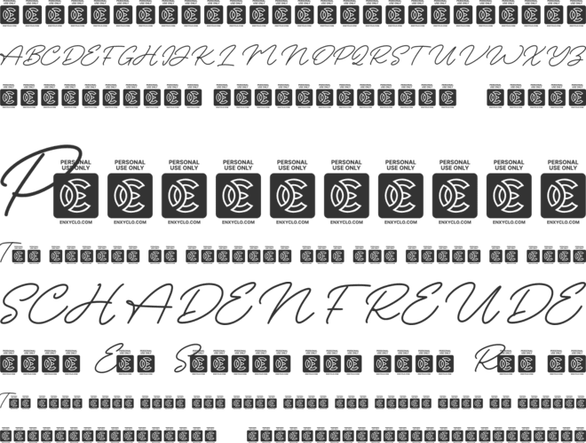 NCL Siost Quicker font preview