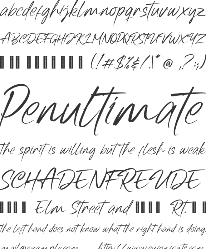 Krispiest Signature font preview