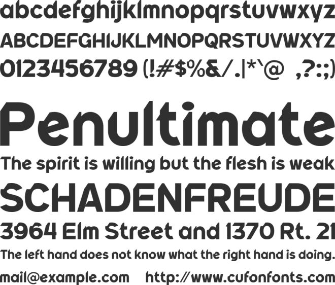 i Indonesia Raya font preview