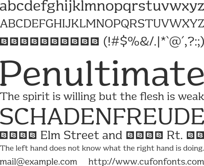 Brandier Trial font preview