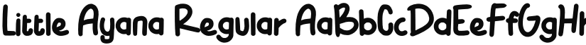 Little Ayana font download