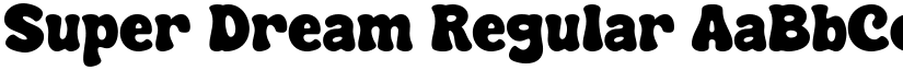 Super Dream Regular font