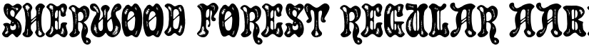 Sherwood Forest Regular font