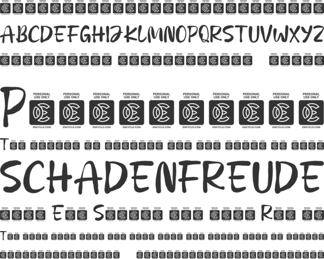 NCL Dear Bellotea font preview