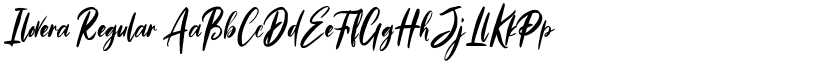 Ilovera Regular font
