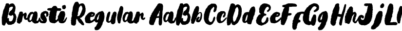 Brasti font download