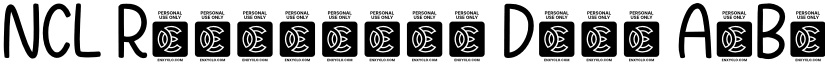 NCL Ricadelho Demo font