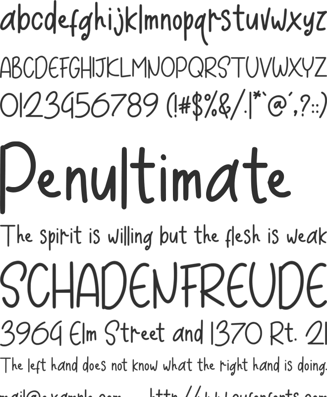 downloadme font preview
