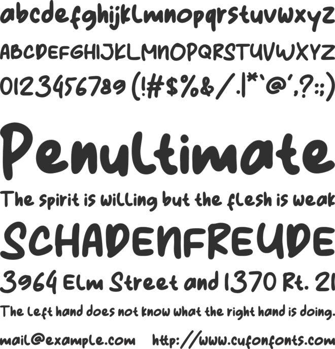 Mouly font preview