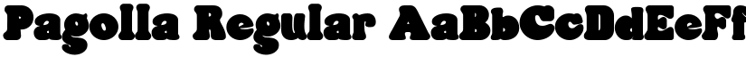 Pagolla Regular font