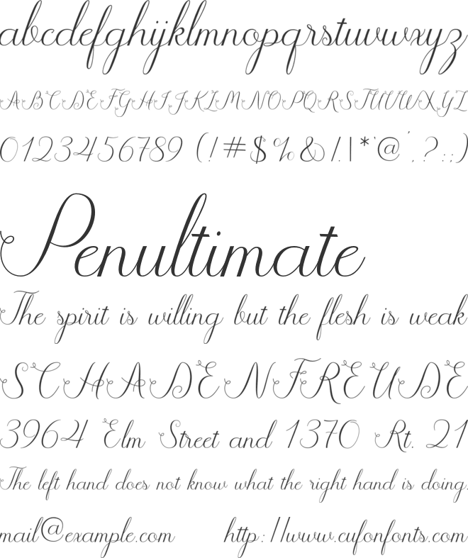 Jasmitha Script font preview