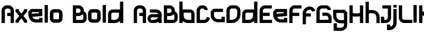 Axelo Bold font