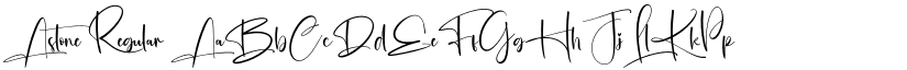 Astone Regular font