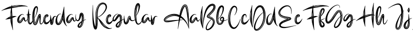 Fatherday Regular font