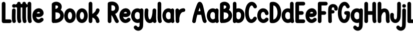 Little Book Regular font
