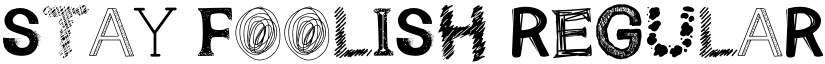 Stay Foolish Regular font