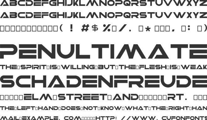 Raiyaan font preview