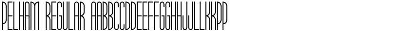 Pelham Regular font