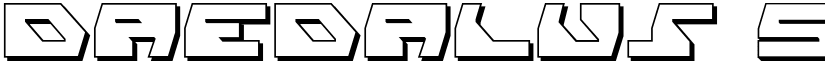 Daedalus Shadow Regular font