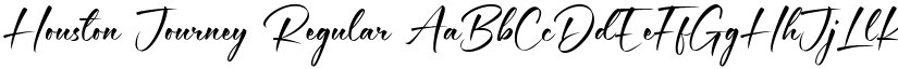 Houston Journey Regular font