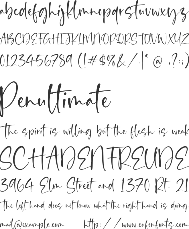 Montreal Diamond font preview