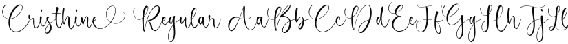 Cristhine font download