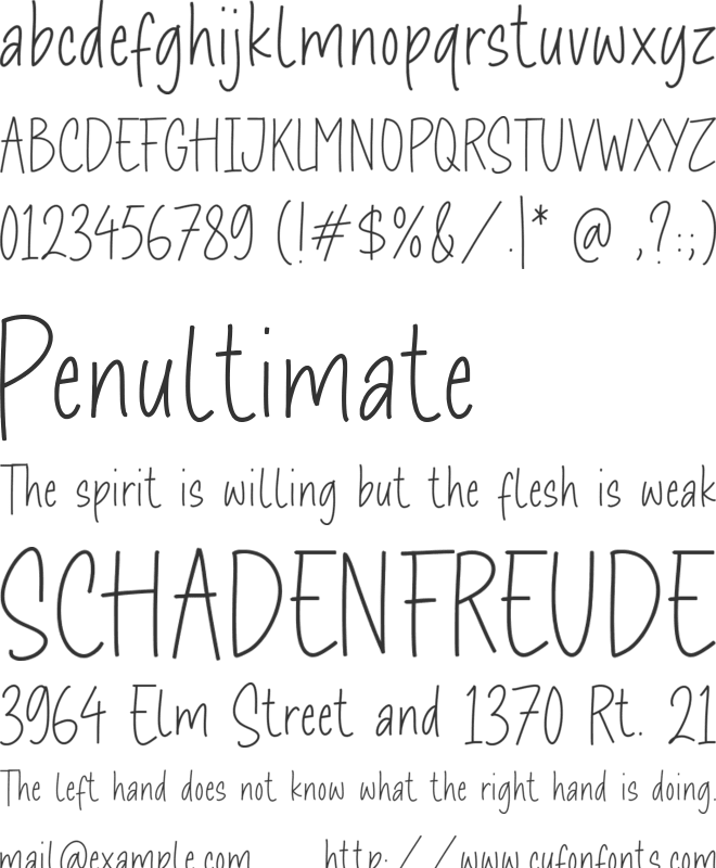 Kingslanding font preview