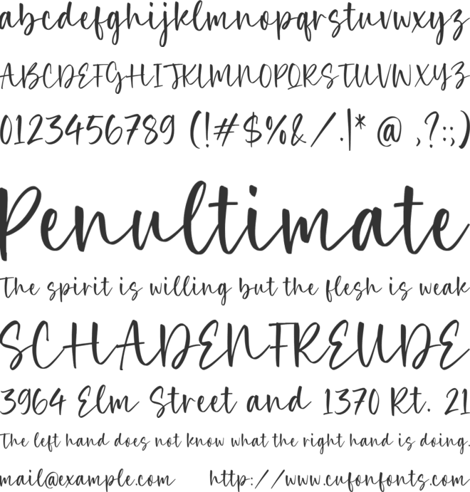 Antaris Cosmic font preview