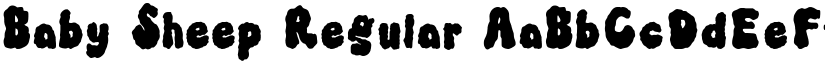 Baby Sheep Regular font