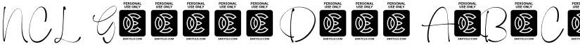 NCL Gispon Demo font