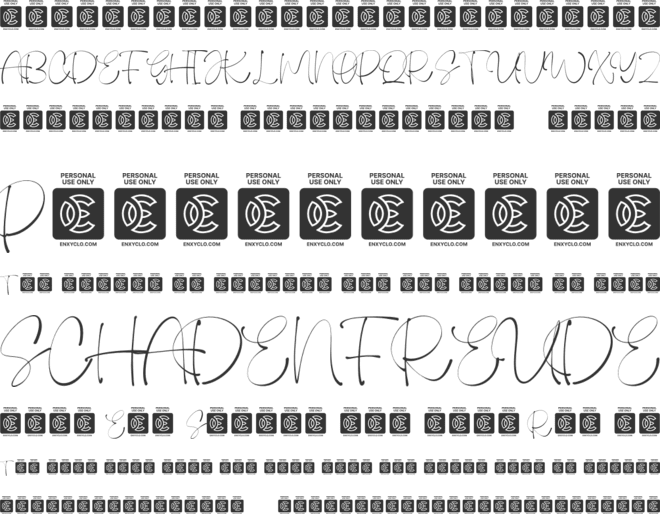 NCL Gispon font preview