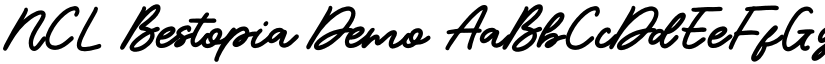 NCL Bestopia Demo font