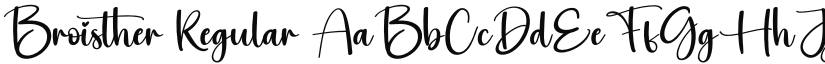 Broisther font download