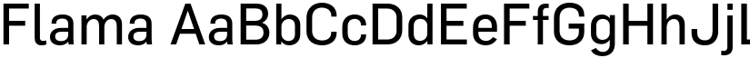 Flama font