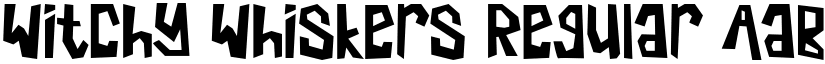 Witchy Whiskers Regular font
