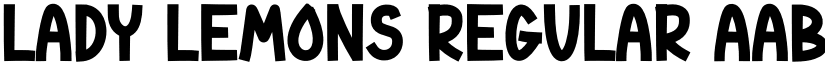 Lady Lemons Regular font