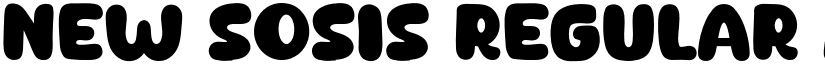 New Sosis Regular font