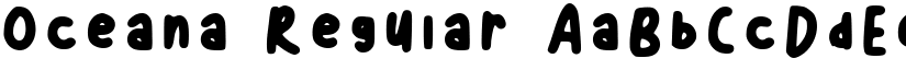 Oceana Regular font