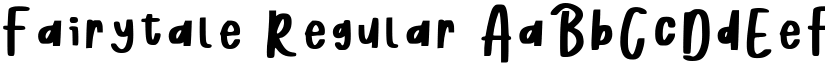 Fairytale Regular font