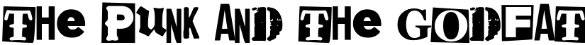 The Punk And The Godfather Regular font