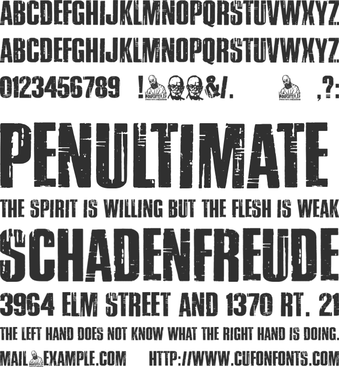 Eisenhower font preview