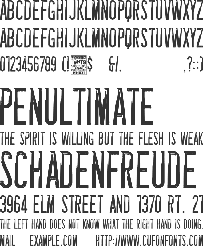 Mujeres  Azules font preview