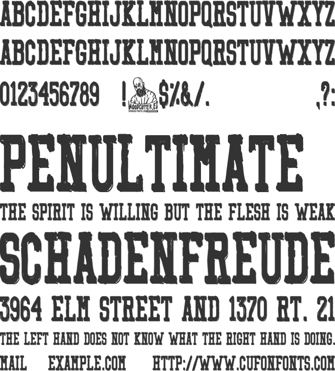 Los Carlistas font preview