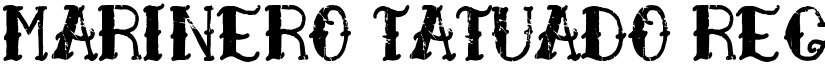 Marinero Tatuado Regular font