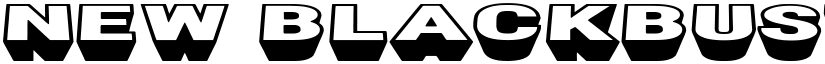 New Blackbuster Regular font