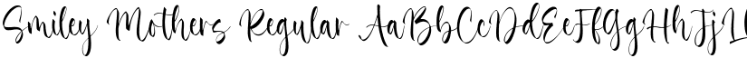 Smiley Mothers Regular font