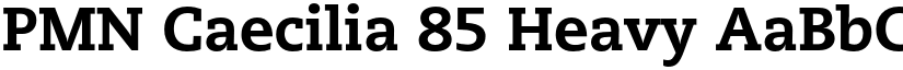 PMN Caecilia font download